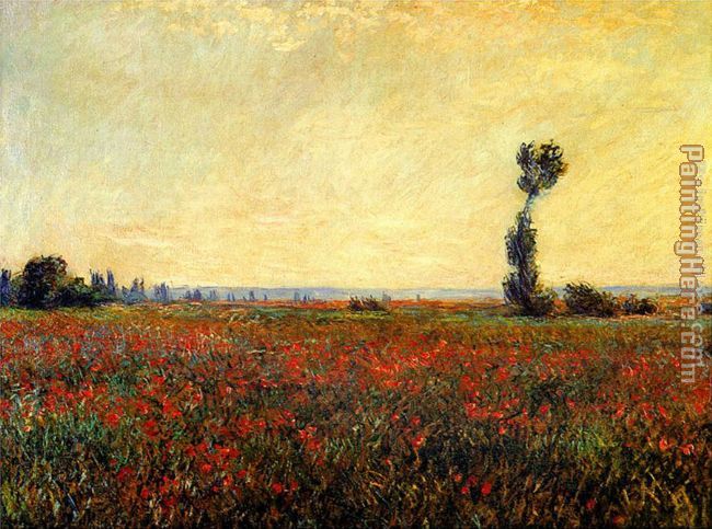 Claude Monet Poppy Landscape
